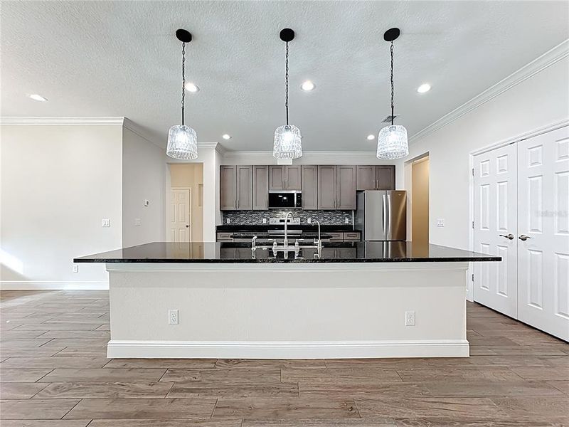 Furnished interior view inside a new home in , Orlando (Image 42).