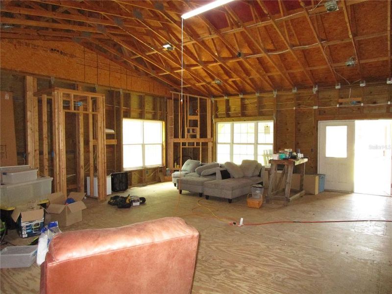 In-progress construction of a new home in , Dade City, FL (Image 23).