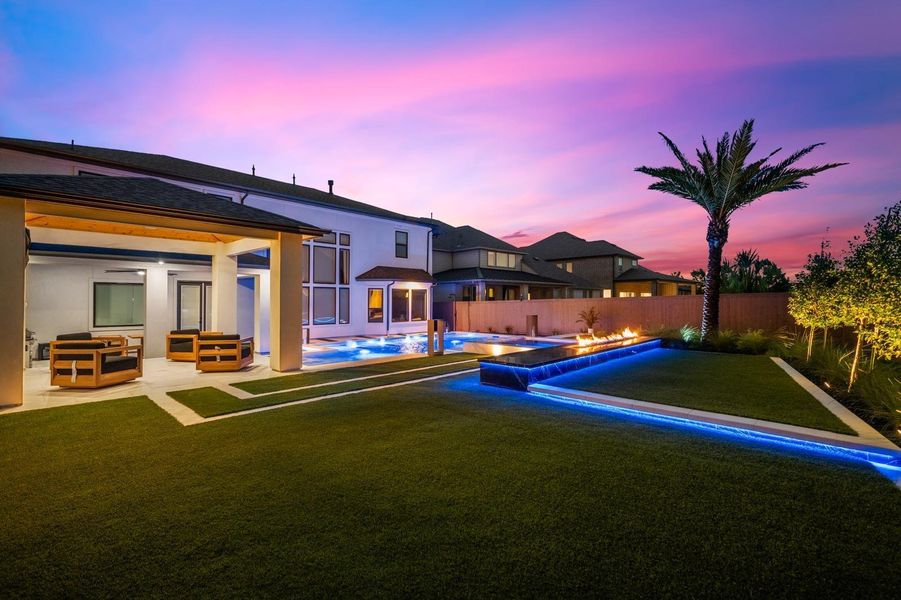 Exterior details and patio area of a home in , Cypress (Image 24). Exterior details and patio area of a home in , Cypress (Image 24).