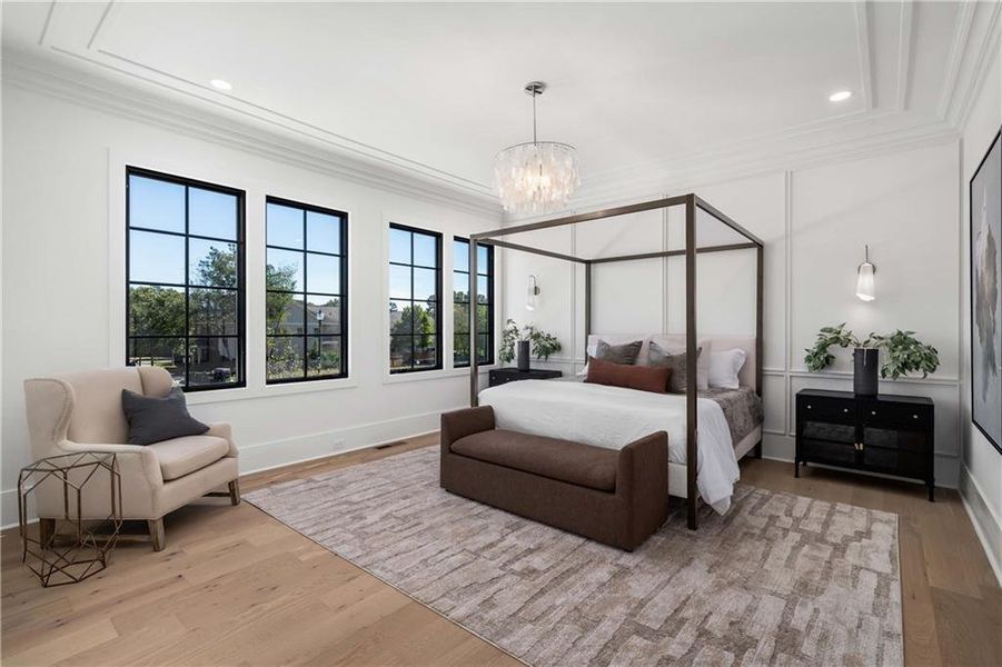 Furnished interior view inside a new home in Echo at Crabapple, Milton (Image 38).