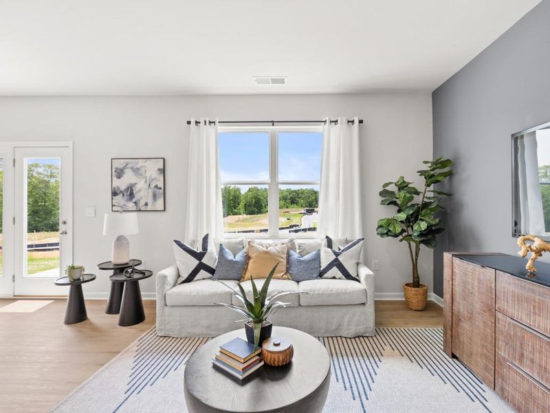 Furnished interior view inside a new home in Oakleigh Glen, Dallas (Image 5).