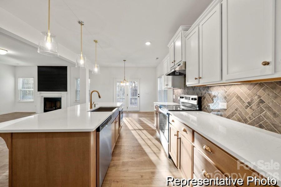 Furnished interior view inside a new home in Morrow Brook, Albemarle (Image 5).