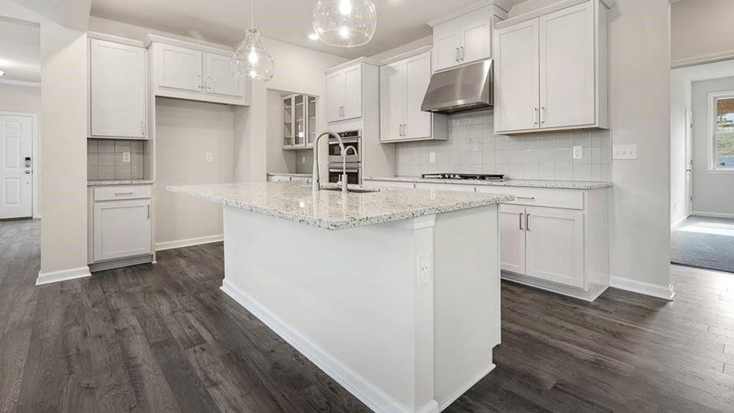 Furnished interior view inside a new home in Stratford Hills, Ball Ground (Image 6). Furnished interior view inside a new home in Stratford Hills, Ball Ground (Image 6).