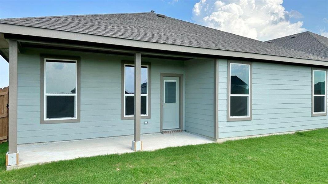 Patio - All Home and community information, including pricing, included features, terms, availability and amenities, are subject to change at any time without notice or obligation. All Drawings, pictures, photographs, video, square footages, floor plans, elevations, features, colors and sizes are approximate for illustration purposes only and will vary from the homes as built.