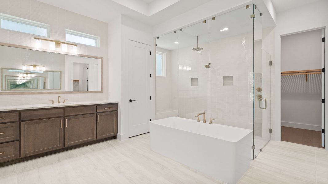 Furnished interior view inside a new home in Southern Hills 80', Brooksville (Image 7).