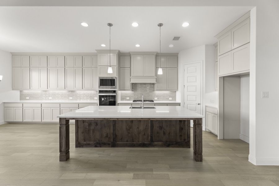 Furnished interior view inside a new home in Nelson Lake Estates, Rockwall (Image 8).