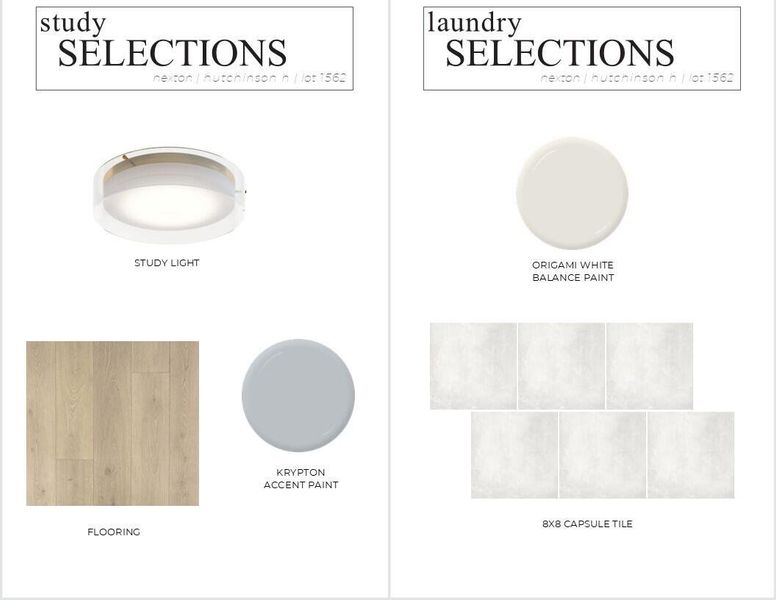 Sample of building materials used in homes in Nexton, Summerville (Image 17).