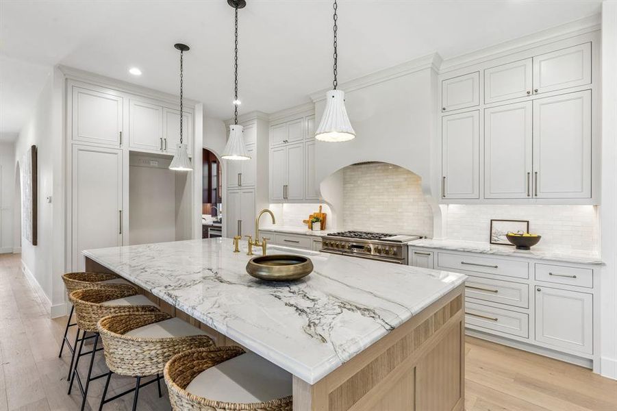Furnished interior view inside a new home in , Dallas (Image 9).