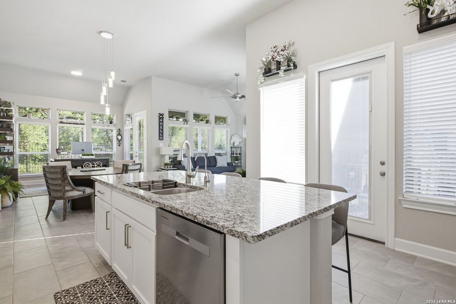 Furnished interior view inside a new home in Ventana, Bulverde (Image 35).