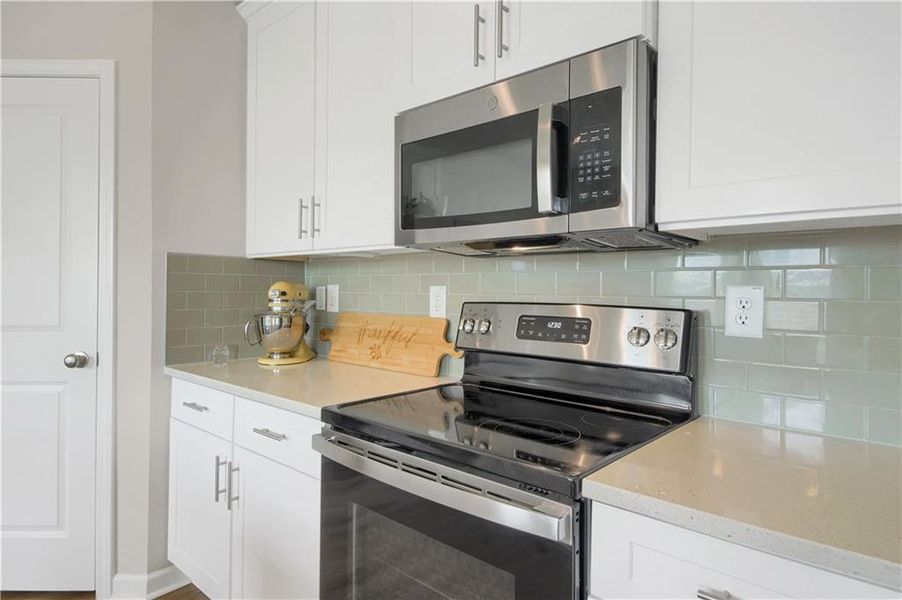 Furnished interior view inside a new home in , Atlanta (Image 17).