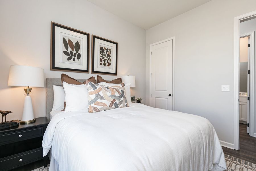 Furnished interior view inside a new home in Madison at Buice Lake, Acworth (Image 21).