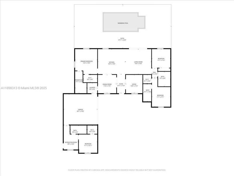 2D floor plan layout of this home in , Lehigh Acres, FL (Image 3). 2D floor plan layout of this home in , Lehigh Acres, FL (Image 3).