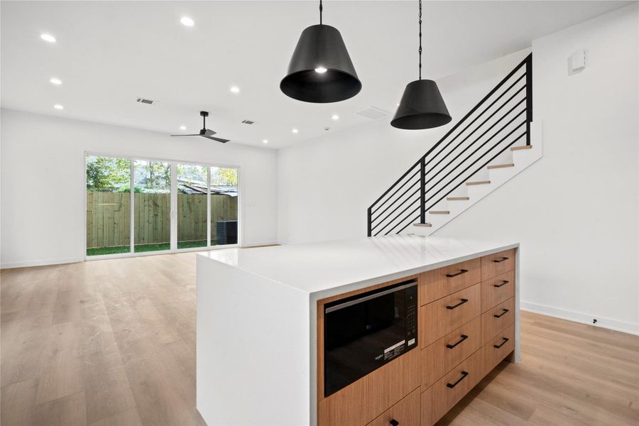 Kitchen to Great Room View