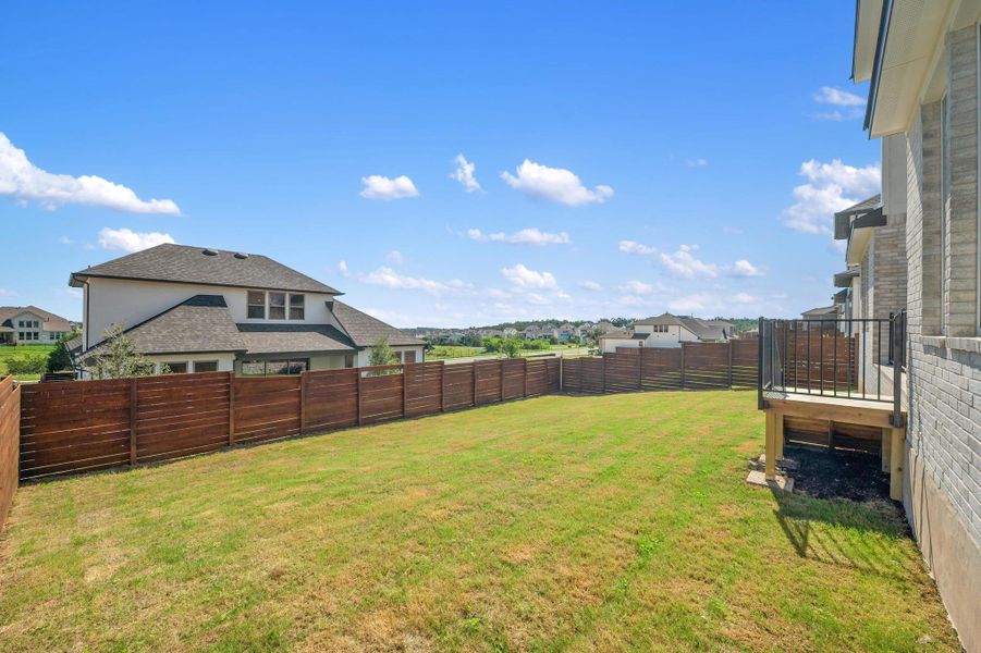 Front exterior of a new home in Provence - 60', Austin, TX, highlighting curb appeal (Image 17).