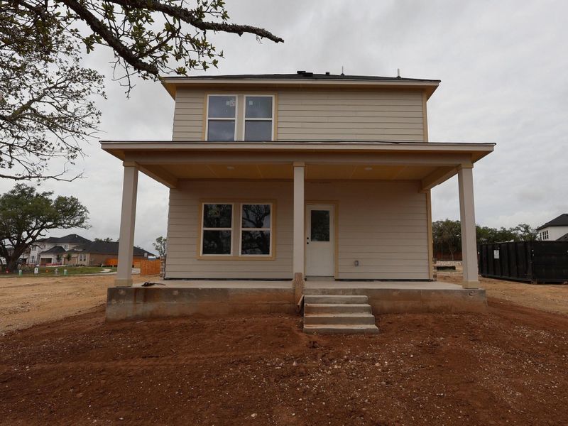 In-progress construction of a new home in Heritage, Dripping Springs, TX (Image 6). In-progress construction of a new home in Heritage, Dripping Springs, TX (Image 6).
