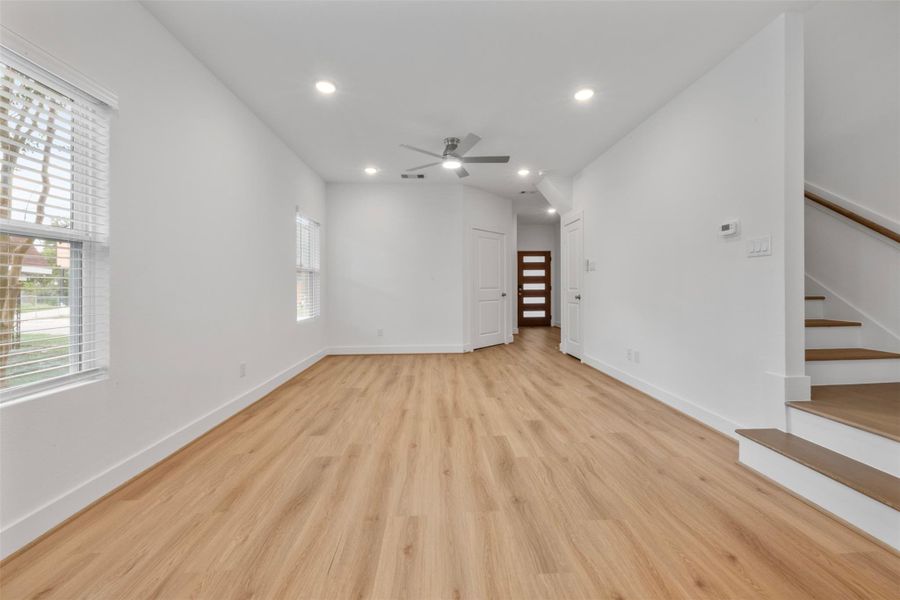 Spacious, unfurnished interior of a new home in , Houston (Image 20). Spacious, unfurnished interior of a new home in , Houston (Image 20).