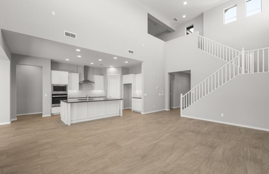 Spacious, unfurnished interior of a new home in Harvest - Enchantment Series, Queen Creek (Image 29). Spacious, unfurnished interior of a new home in Harvest - Enchantment Series, Queen Creek (Image 29).