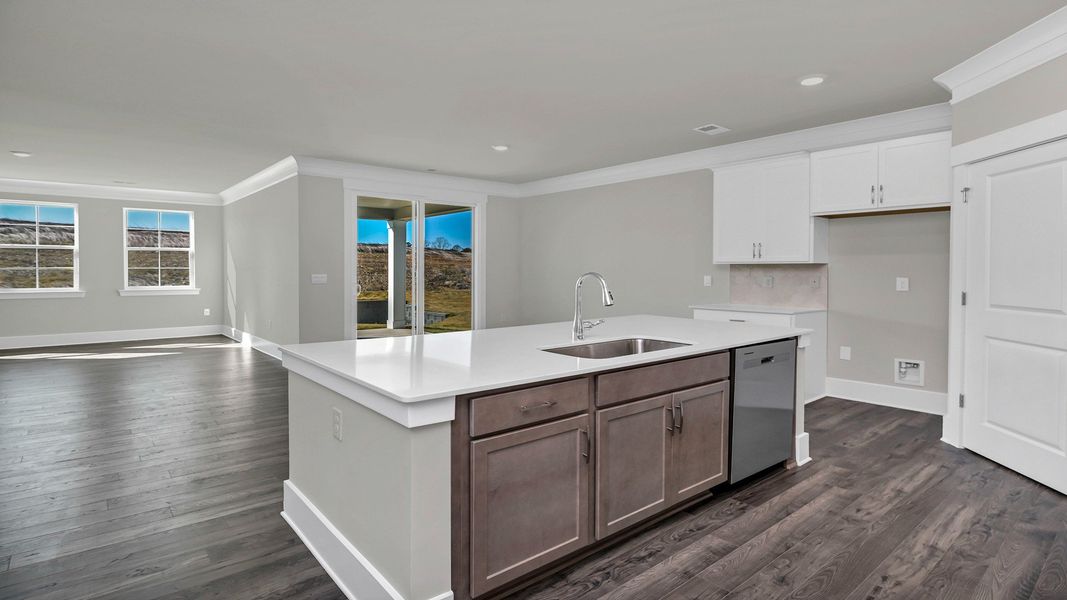 Furnished interior view inside a new home in Livingston Woods, Irmo (Image 10).