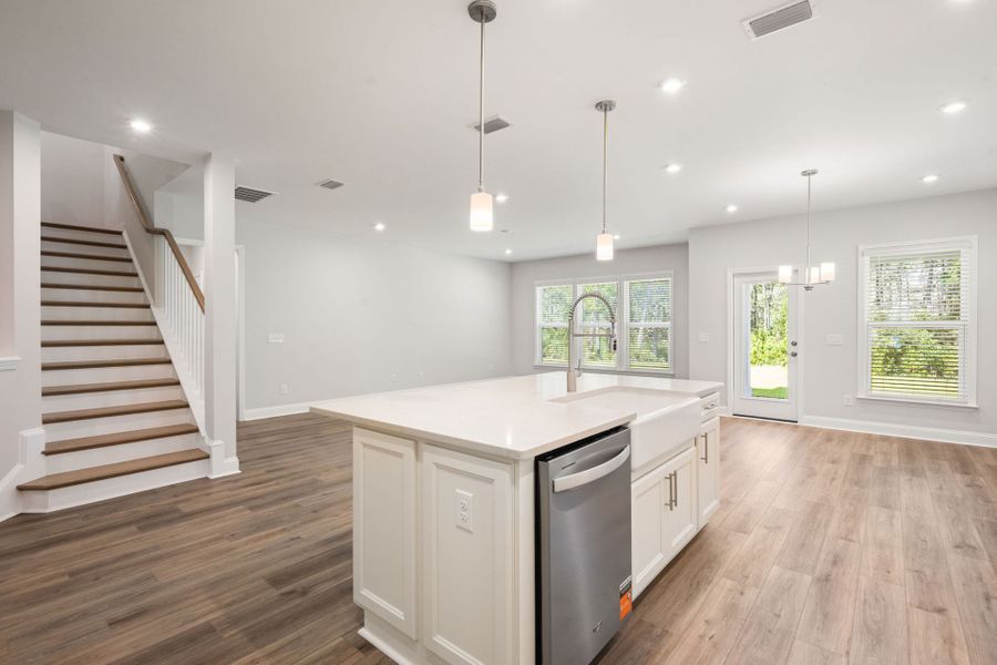 Furnished interior view inside a new home in Waterways, Richmond Hill (Image 50).