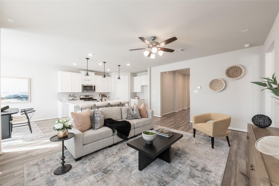 Furnished interior view inside a new home in Dellrose, Hockley (Image 10). Furnished interior view inside a new home in Dellrose, Hockley (Image 10).