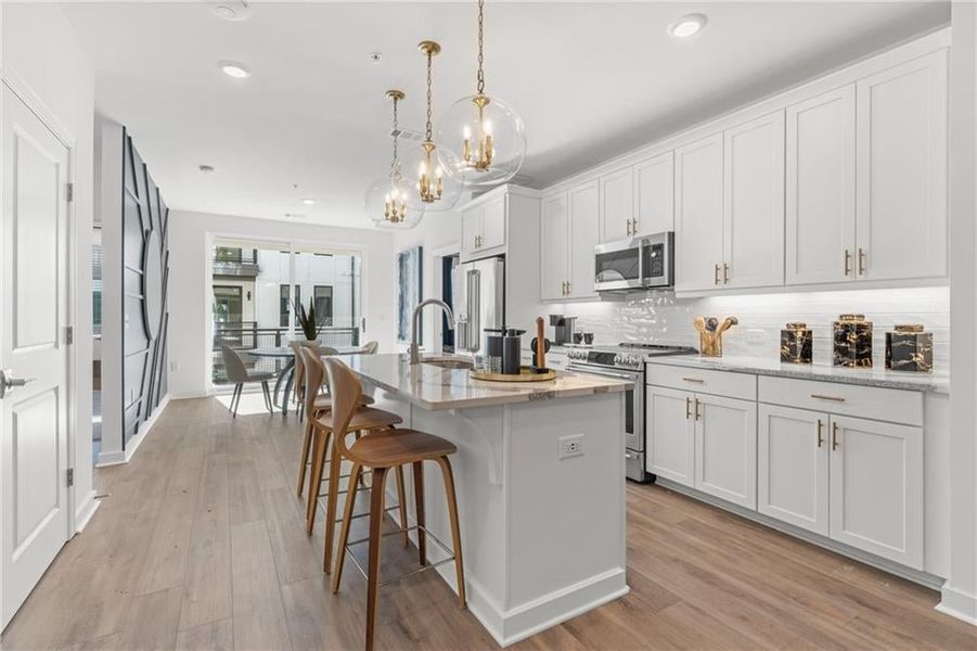 The Chef's Kitchen makes cooking a dream*Images from the model home. Not subject unit*