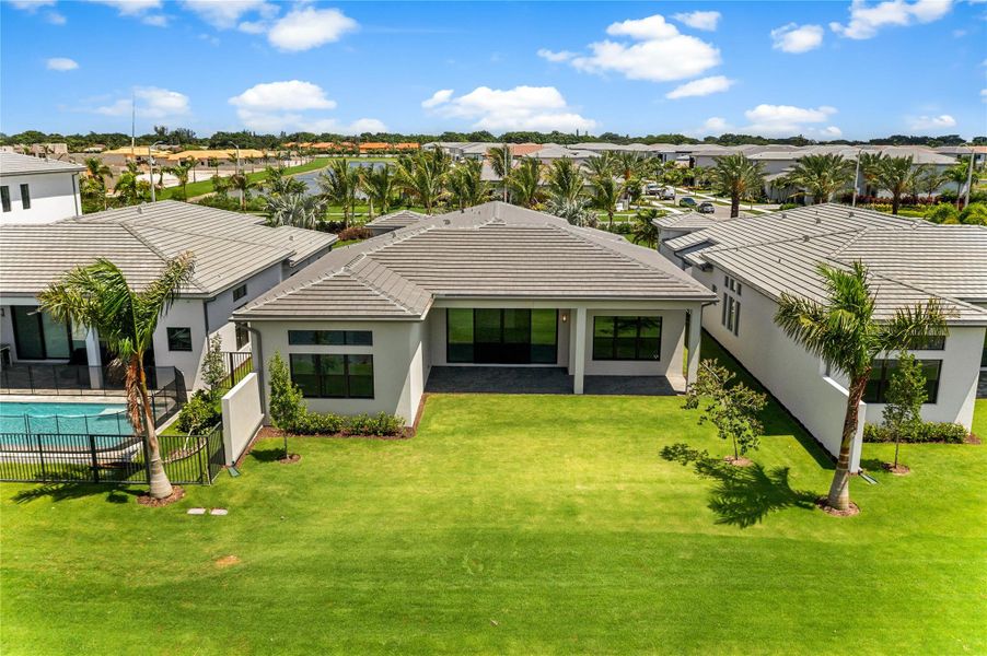 Front exterior of a new home in , Boca Raton, FL, highlighting curb appeal (Image 25). Front exterior of a new home in , Boca Raton, FL, highlighting curb appeal (Image 25).