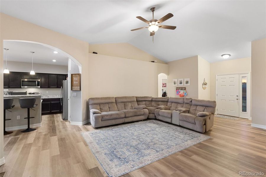 Furnished interior view inside a new home in , Pueblo (Image 7). Furnished interior view inside a new home in , Pueblo (Image 7).