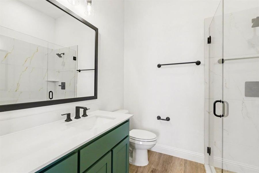 Furnished interior view inside a new home in , Prosper (Image 14).