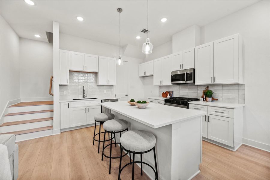 Furnished interior view inside a new home in , Houston (Image 12). Furnished interior view inside a new home in , Houston (Image 12).