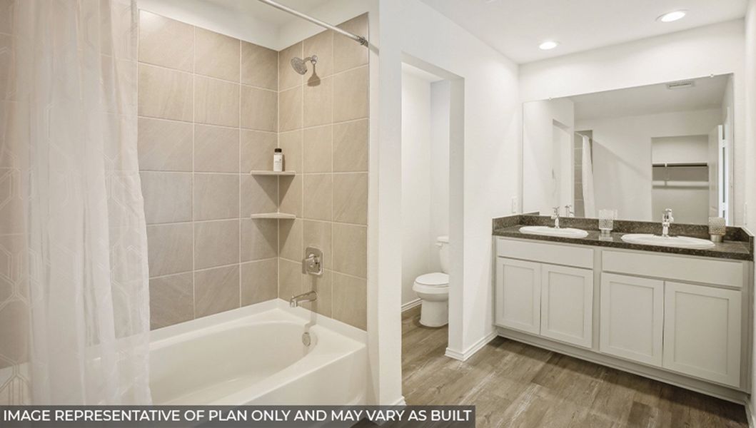 Furnished interior view inside a new home in Maple Woods, Hockley (Image 15).