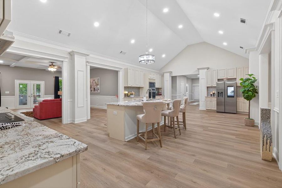 Furnished interior view inside a new home in , Oxford (Image 17).