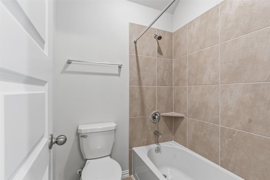 Furnished interior view inside a new home in The Woodlands Hills, Willis (Image 6).