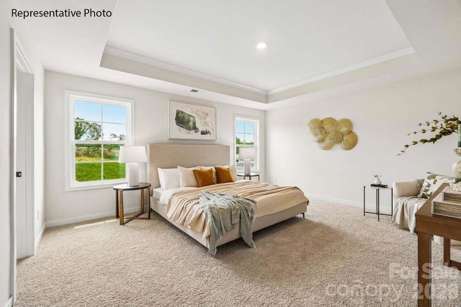 Furnished interior view inside a new home in Avalon of Gastonia, Gastonia (Image 27).