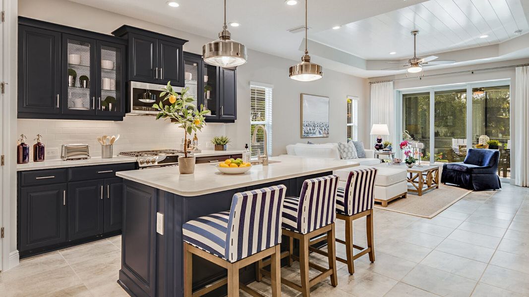 Furnished interior view inside a new home in Palmera, Venice (Image 9).