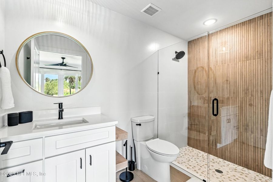 Furnished interior view inside a new home in , St. Augustine (Image 38).