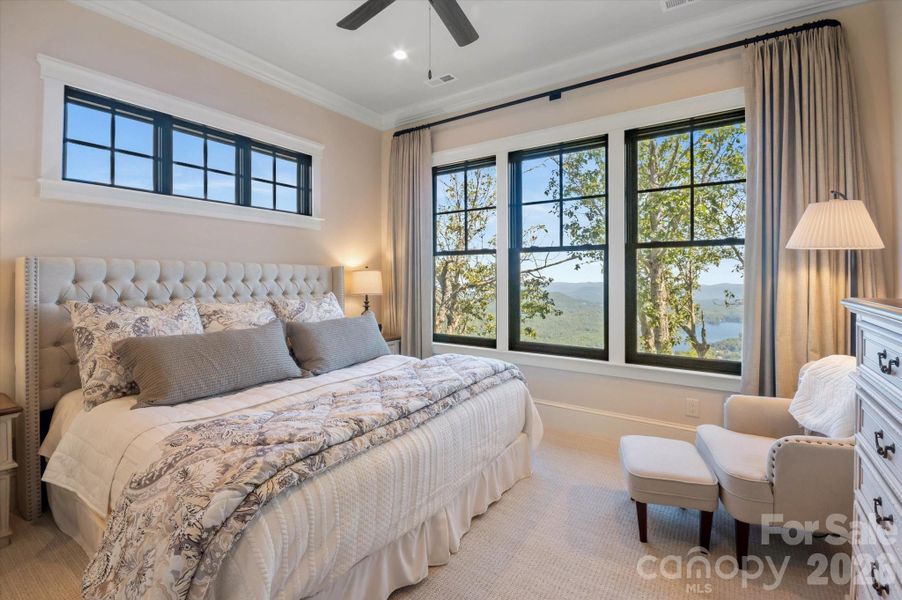 Furnished interior view inside a new home in , Lake Toxaway (Image 6).