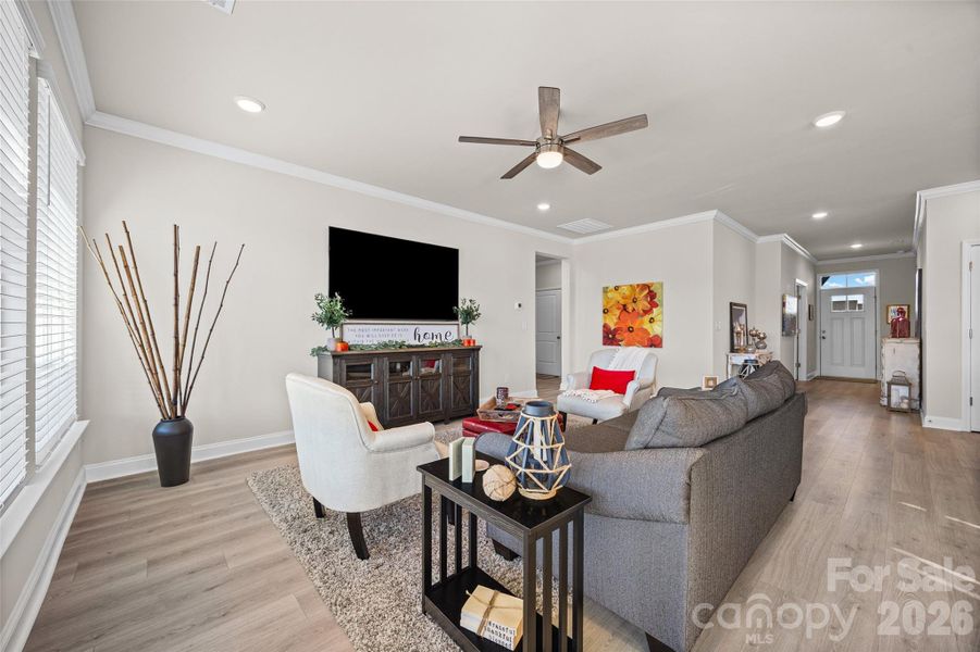 Furnished interior view inside a new home in Encore at Harmony, Harrisburg (Image 14). Furnished interior view inside a new home in Encore at Harmony, Harrisburg (Image 14).