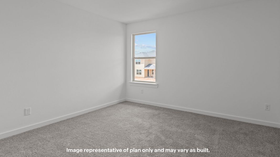 Spacious, unfurnished interior of a new home in Overlook West, Wolfforth (Image 22).