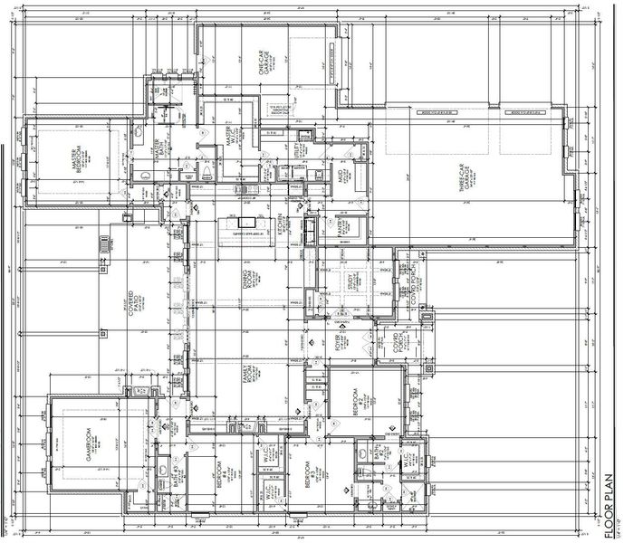 2D floor plan layout for the Custom 3580 by Kindred Homes in The Vines, Haslet, TX (Image 5). 2D floor plan layout for the Custom 3580 by Kindred Homes in The Vines, Haslet, TX (Image 5).