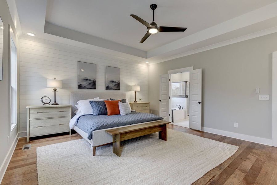 Furnished interior view inside a new home in Watermill, Lebanon (Image 17).
