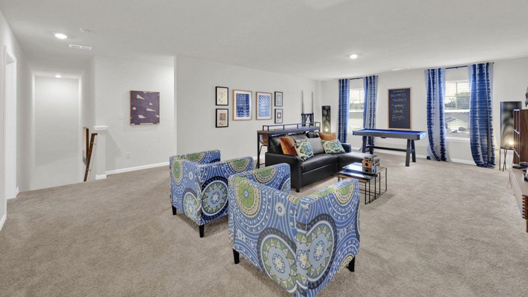 Furnished interior view inside a new home in Catlett Cove, Knoxville (Image 31).