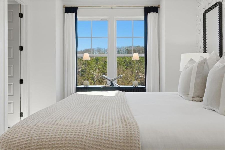 Furnished interior view inside a new home in Barrett Pointe, Kennesaw (Image 30).