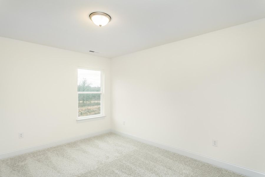 Spacious, unfurnished interior of a new home in Ford Meadows, Garner (Image 26). Spacious, unfurnished interior of a new home in Ford Meadows, Garner (Image 26).
