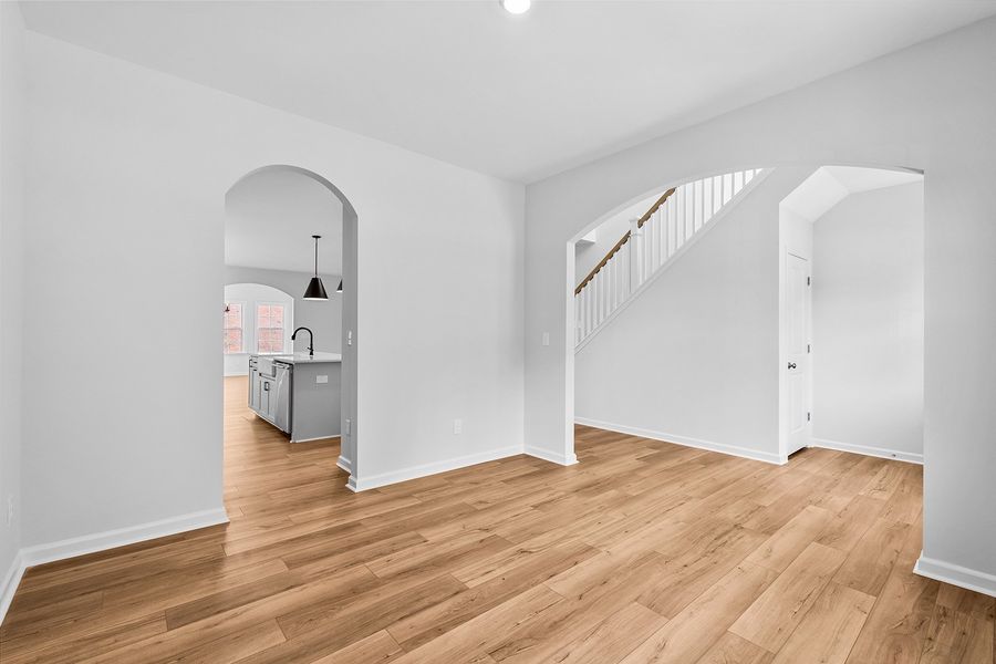 Spacious, unfurnished interior of a new home in Brooke Hill, Lewisville (Image 23). Spacious, unfurnished interior of a new home in Brooke Hill, Lewisville (Image 23).