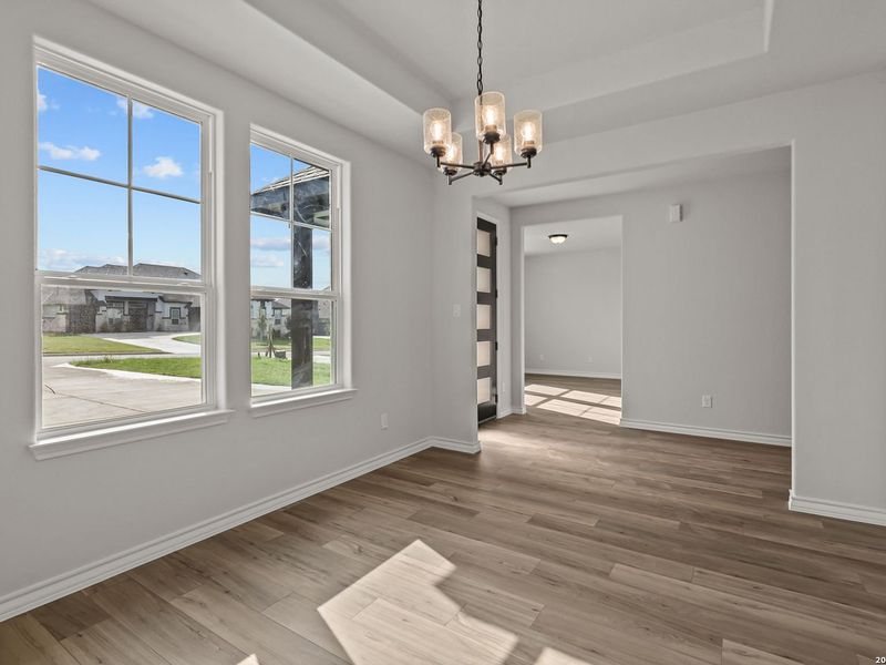 Spacious, unfurnished interior of a new home in Potranco Oaks, Castroville (Image 34).
