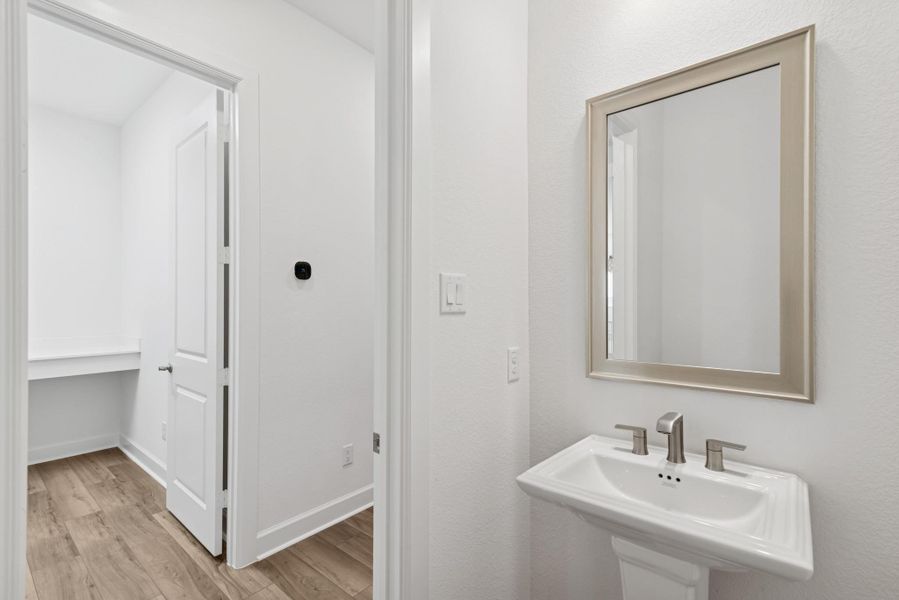 Furnished interior view inside a new home in Jordan Ranch 70' Homesites, Fulshear (Image 13).