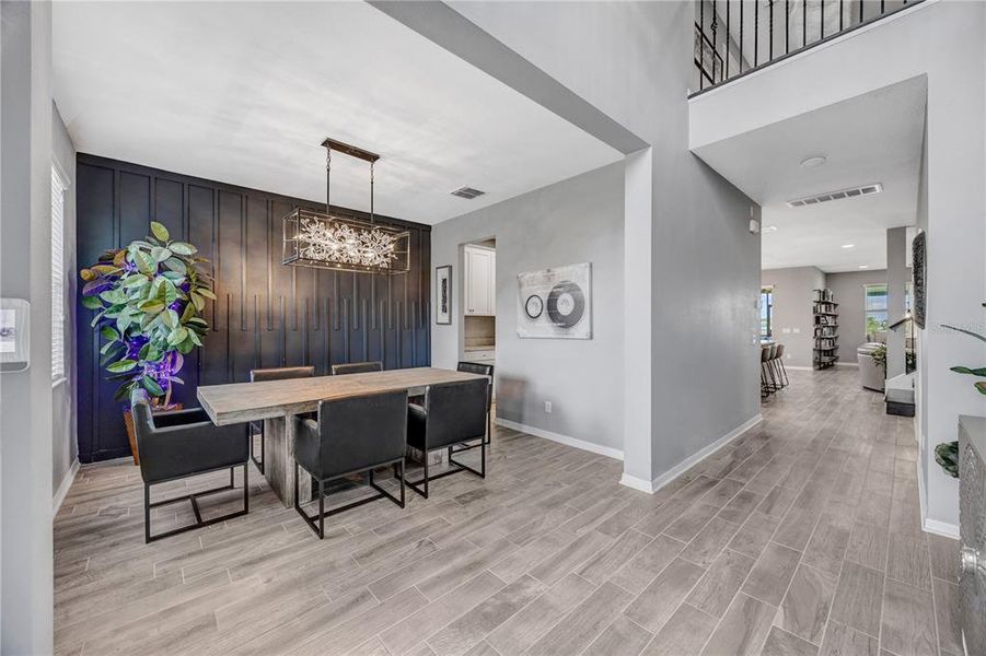 Furnished interior view inside a new home in , Wesley Chapel (Image 51).