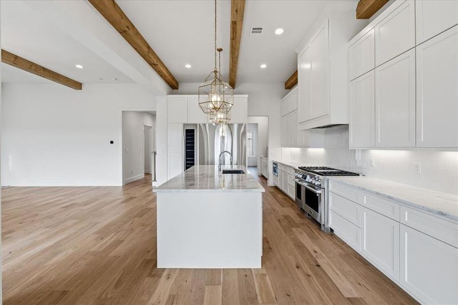 Furnished interior view inside a new home in Montrachet, Fort Worth (Image 19).