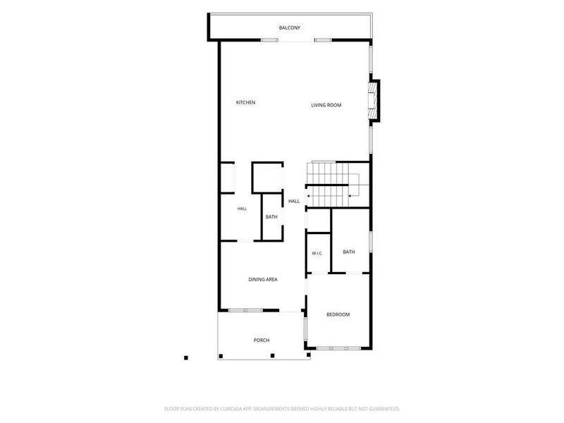 2D floor plan layout of this home in , Gainesville, GA (Image 3).