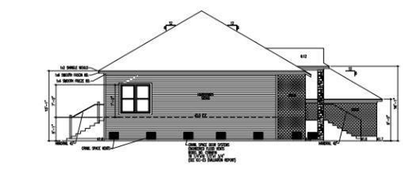 Exterior rendering of this home design in , Houston, TX (Image 4).